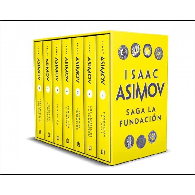 Imagem 0 de Estuche Saga la Fundación: con: Preludio a la Fundación | Hacia la Fundación | Fundación | Fundación e imperio | Segunda Fundación | Los límites de