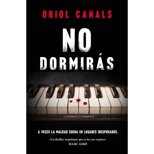 Imagen 0 de No dormirás  (Tapa blanda)