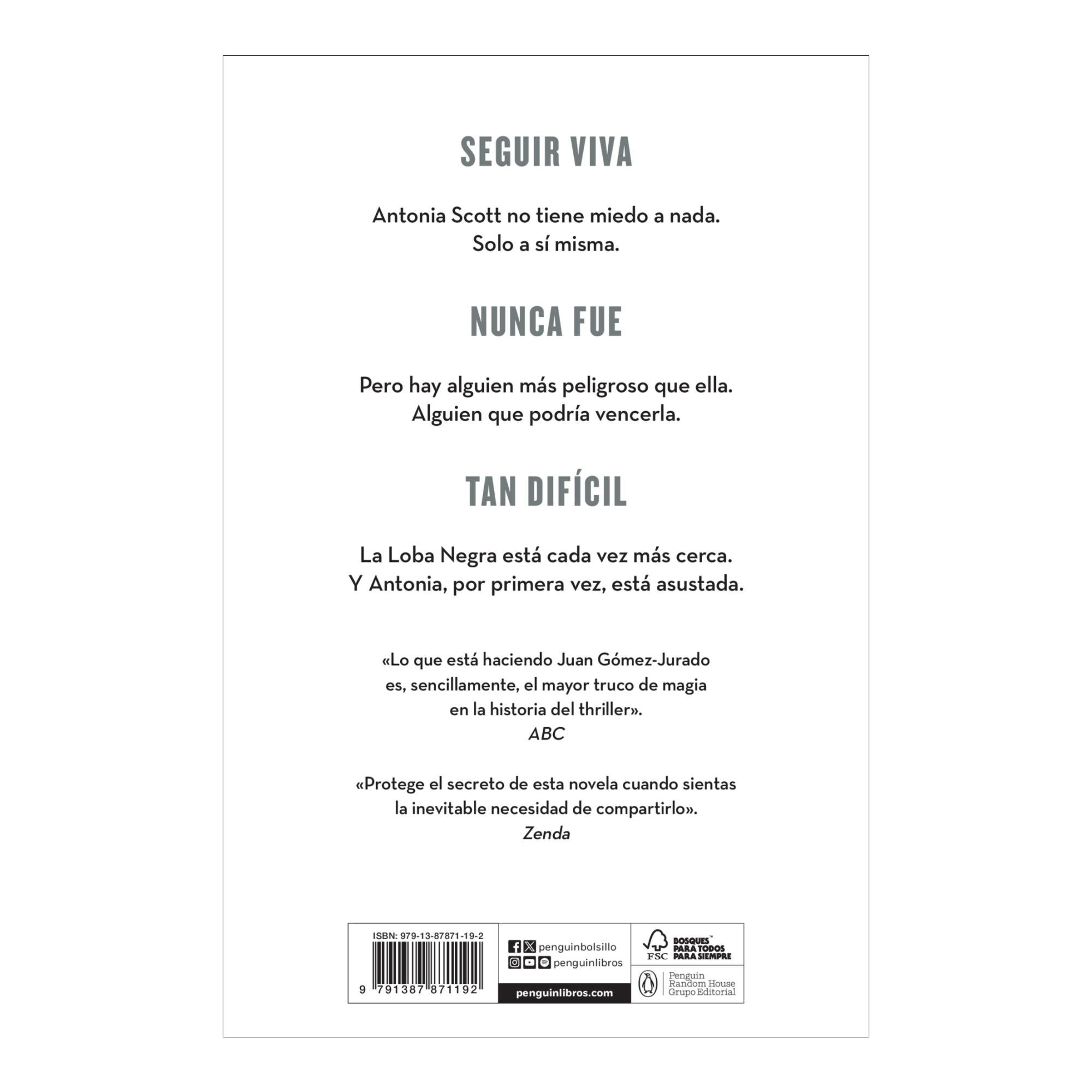 Loba negra (edición limitada) (Antonia Scott 2) (Bolso) 2