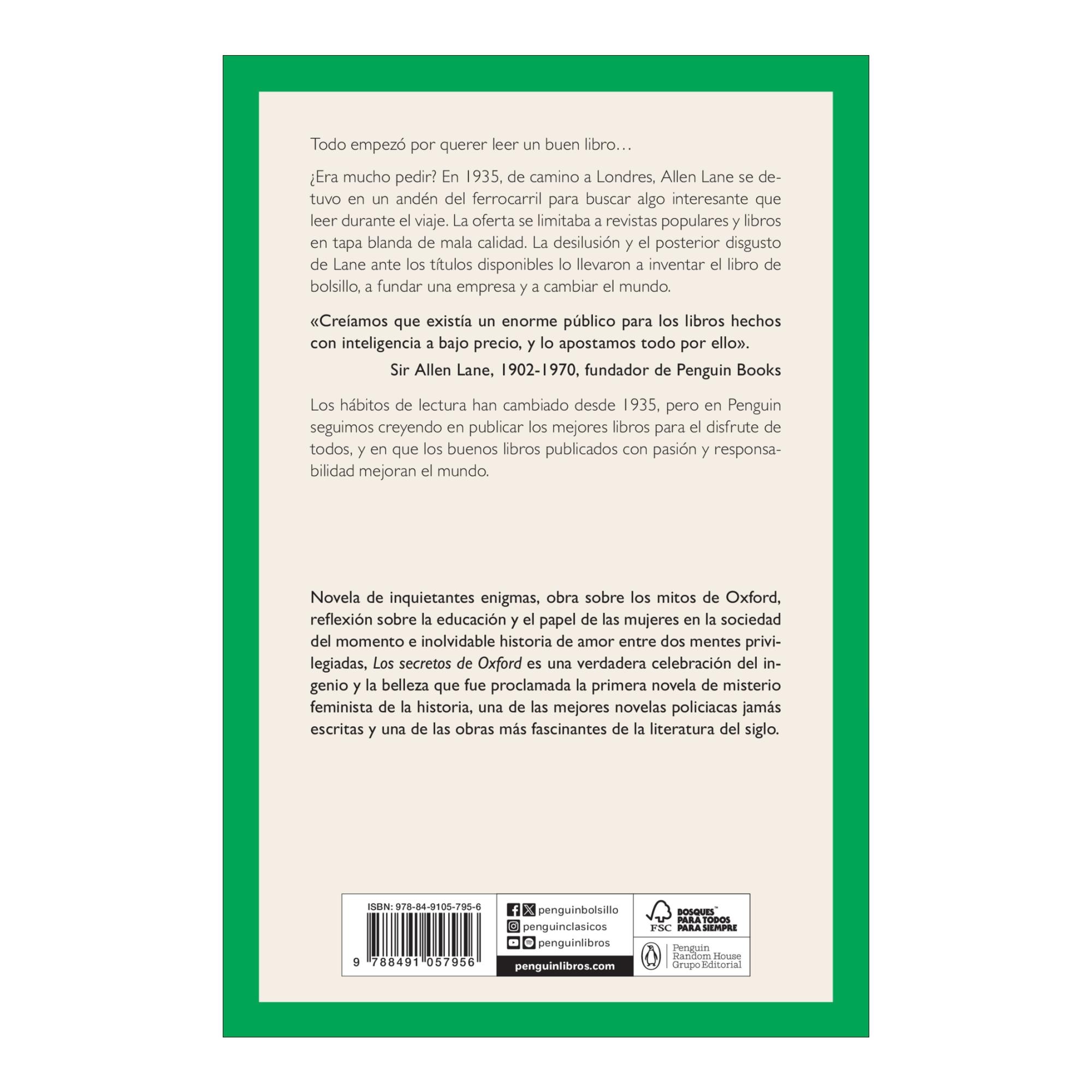 Los secretos de Oxford (Lord Peter Wimsey): Ediciones icónicas (Bolso) 2