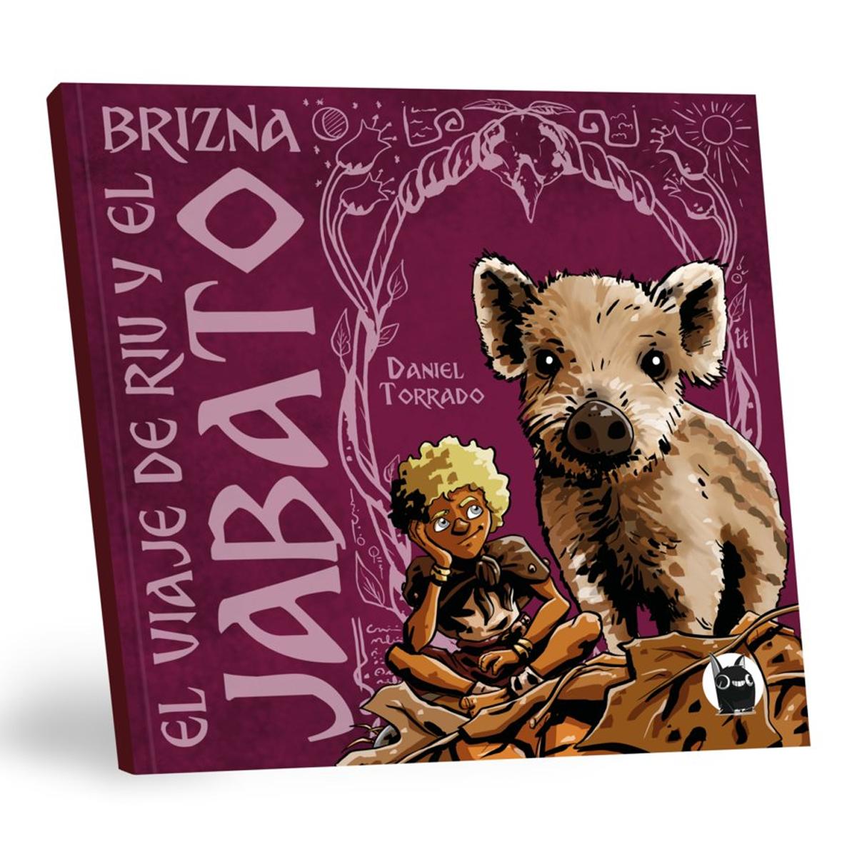 El viaje de Riu y el jabato: Universo Brizna (Bolso) (Capa mole) 1