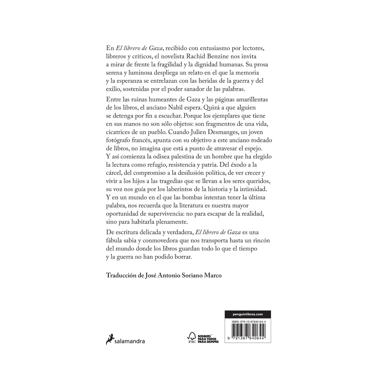 El librero de Gaza (Capa mole) 2
