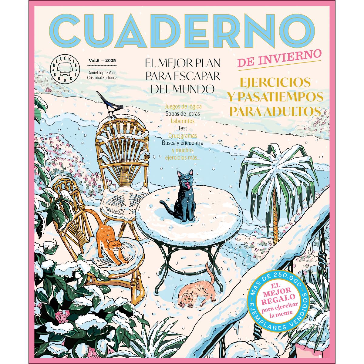 Cuaderno de invierno. Vol. 6: Ejercicios y pasatiempos para adultos (Capa mole) 1
