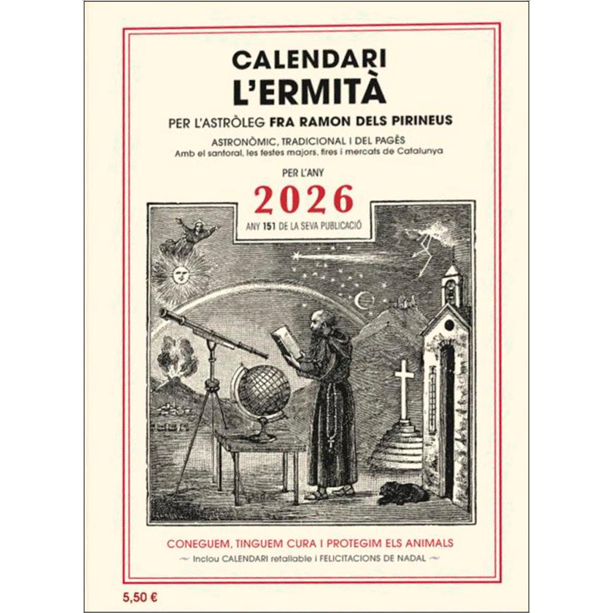 Imagem 0 de Calendari de l'Ermità, 2026 (Capa mole)