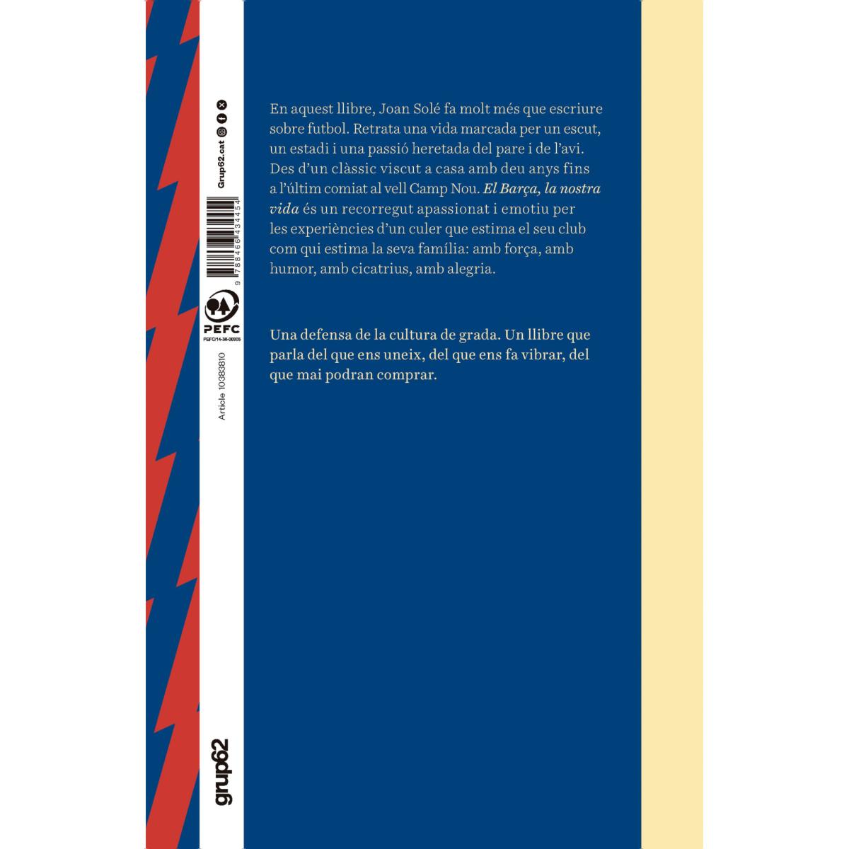 El Barça, la nostra vida (Capa mole com abas) 2
