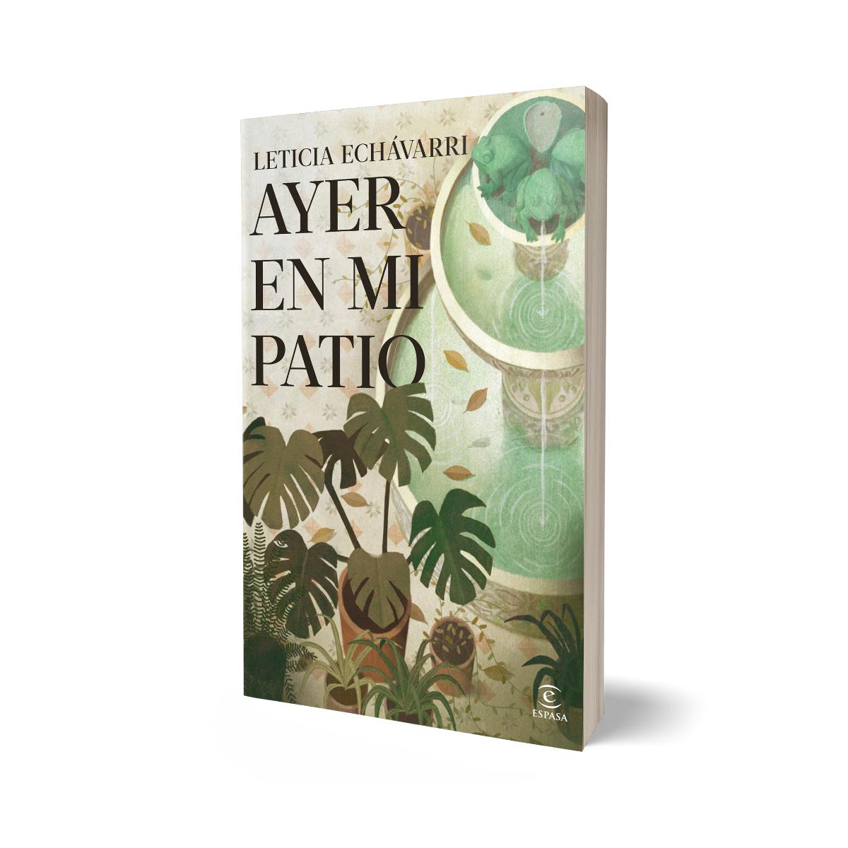 Ayer en mi patio (Capa mole com abas) 2