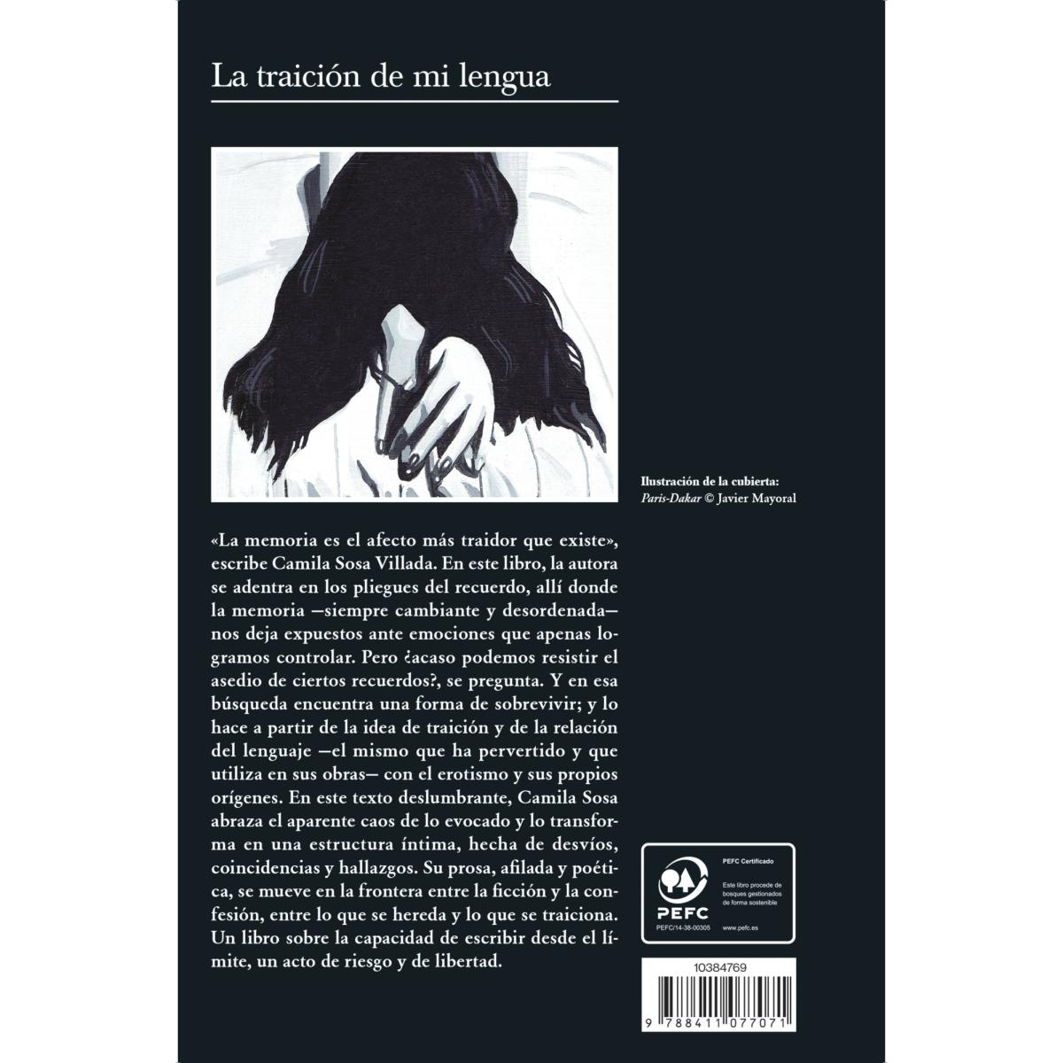 La traición de mi lengua (Capa mole com abas) 2