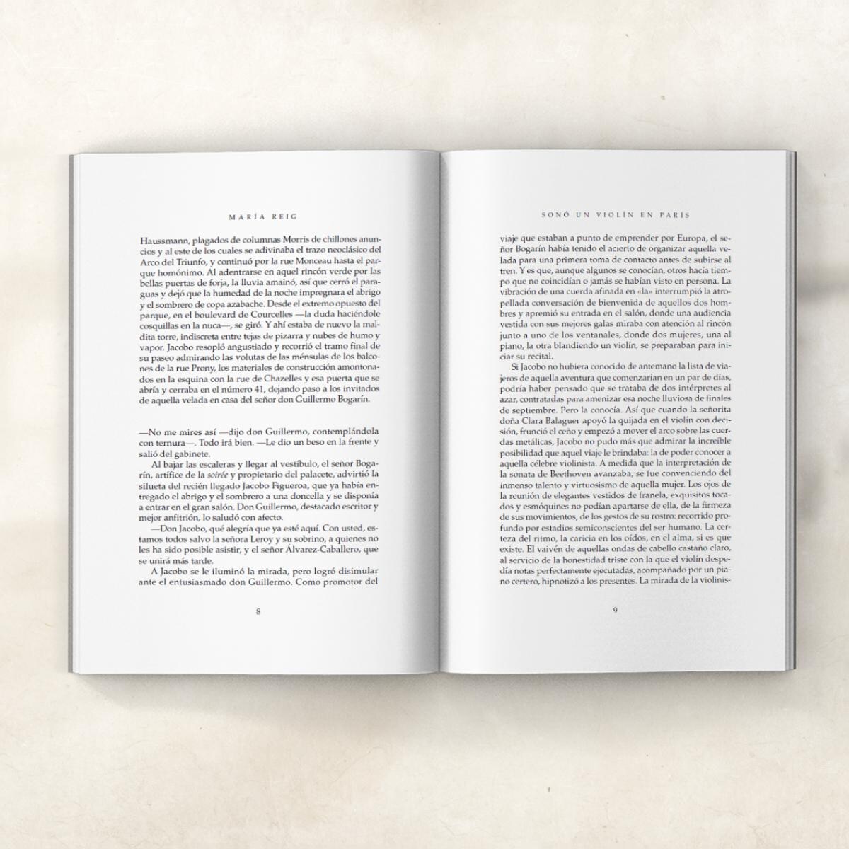 Sonó un violín en París (Bolso) 6