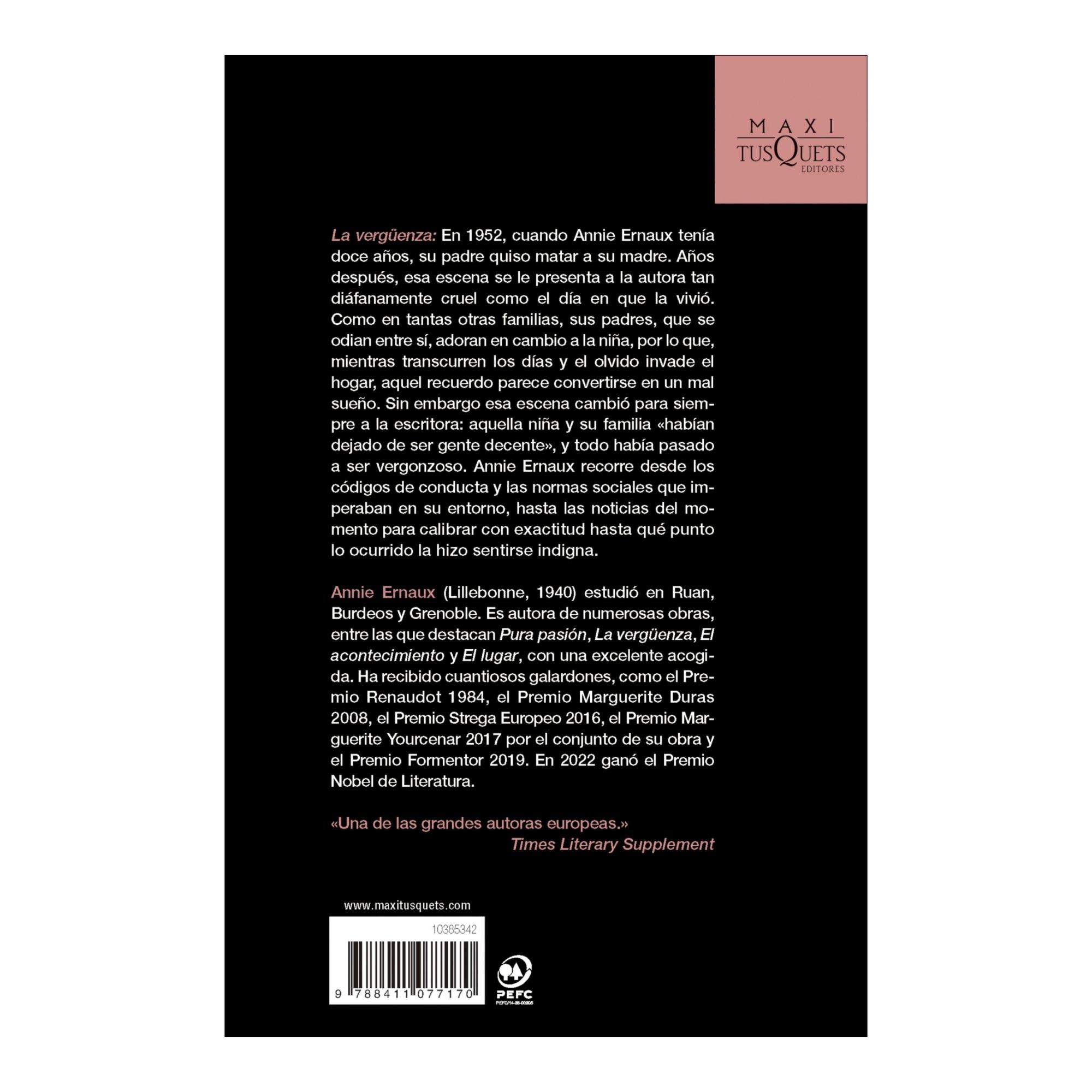 La vergüenza (Bolso) 2