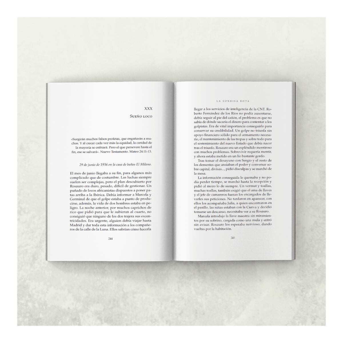 La sonrisa rota (Capa mole com abas) 5