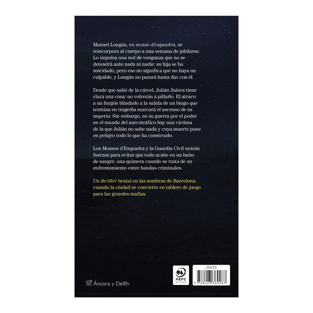 Sin indicios criminales (Capa mole com abas) 2