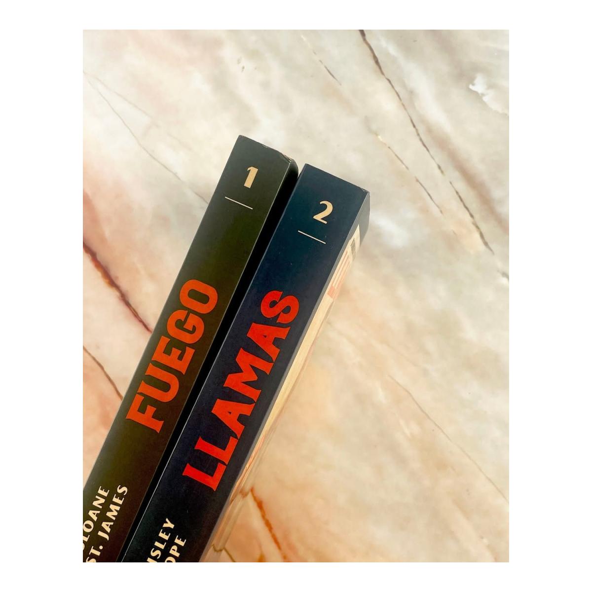 Llamas: Edición con cantos tintados (Capa mole com abas) 7