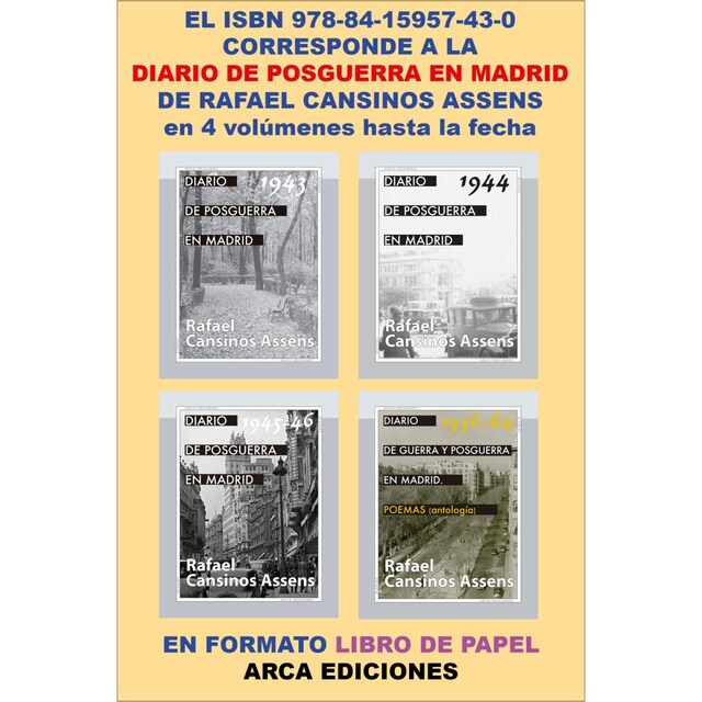 Imagem 0 de Obra Completa de Diarios de posguerra en Madrid