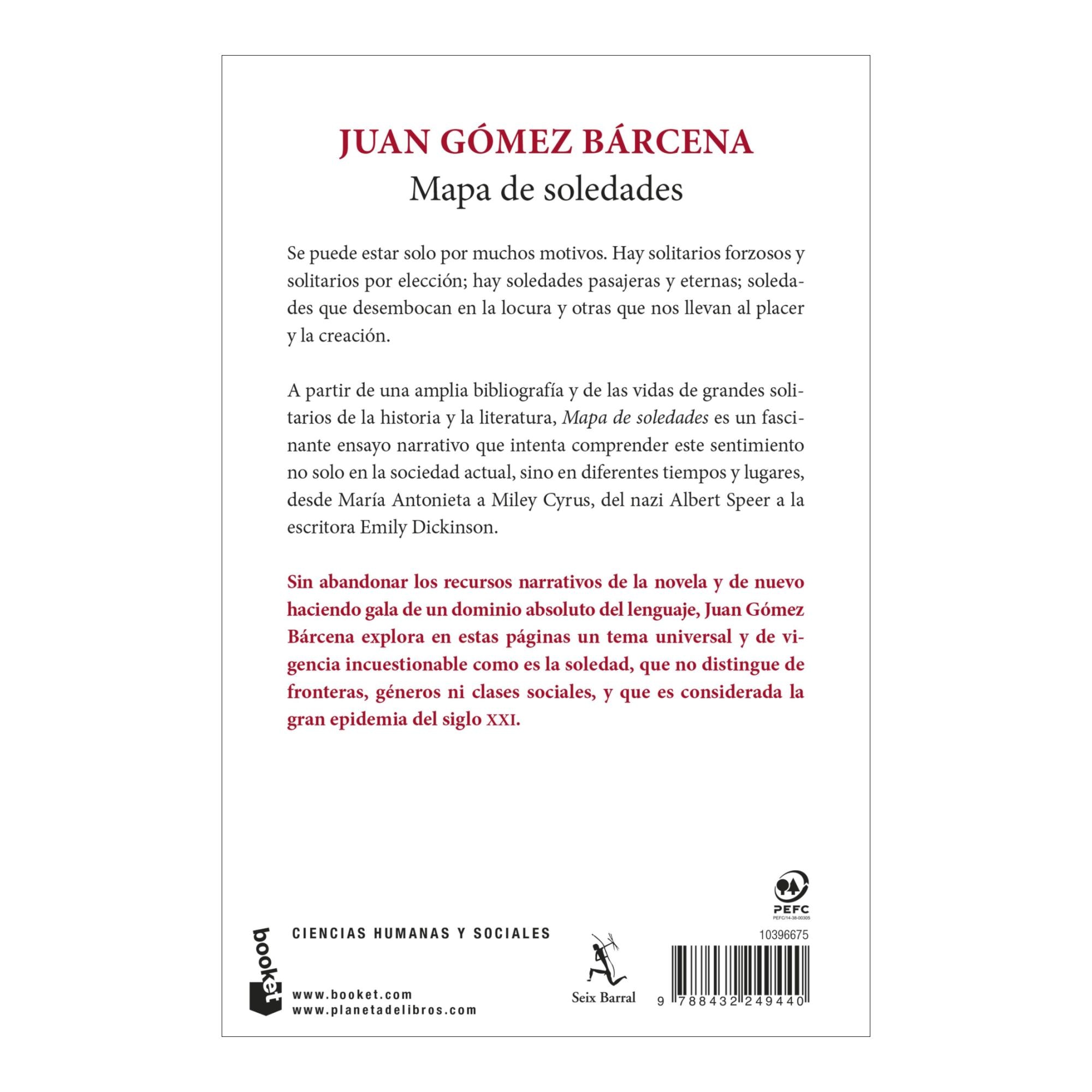 Mapa de soledades (Bolsillo) 2