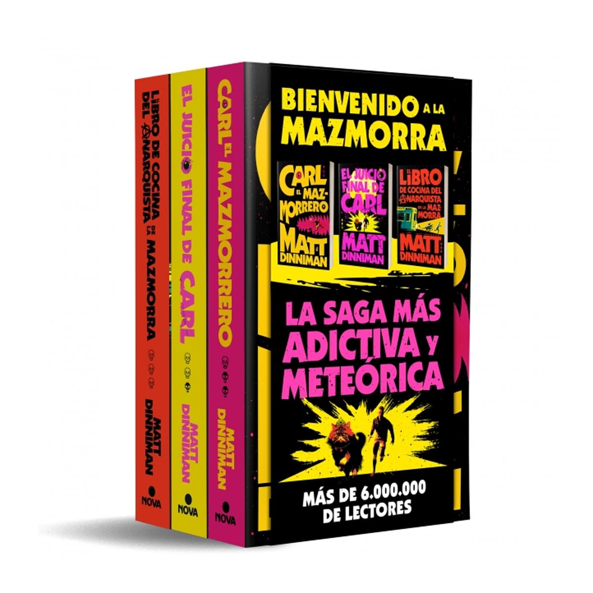 Imagem 0 de Pack Bienvenido a la mazmorra (Carl el Mazmorrero | El juicio final de Carl | El libro de cocina del anarquista) (Carl el Mazmorrero) (Capa mole)