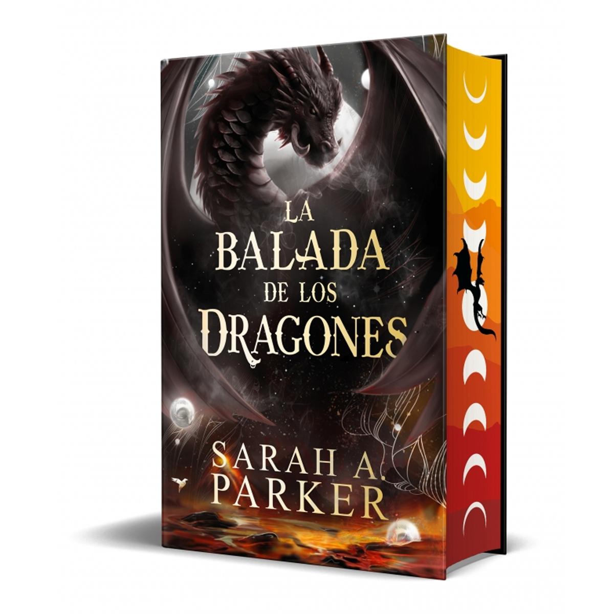 Imagen 0 de La balada de los dragones (La Caída Lunar 2). Edición especial limitada con cantos tintados (Tapa dura)