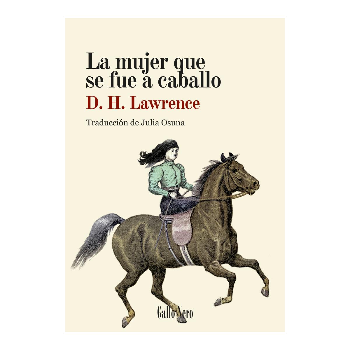 Imagem 0 de La mujer que se fue a caballo (Capa mole com abas)