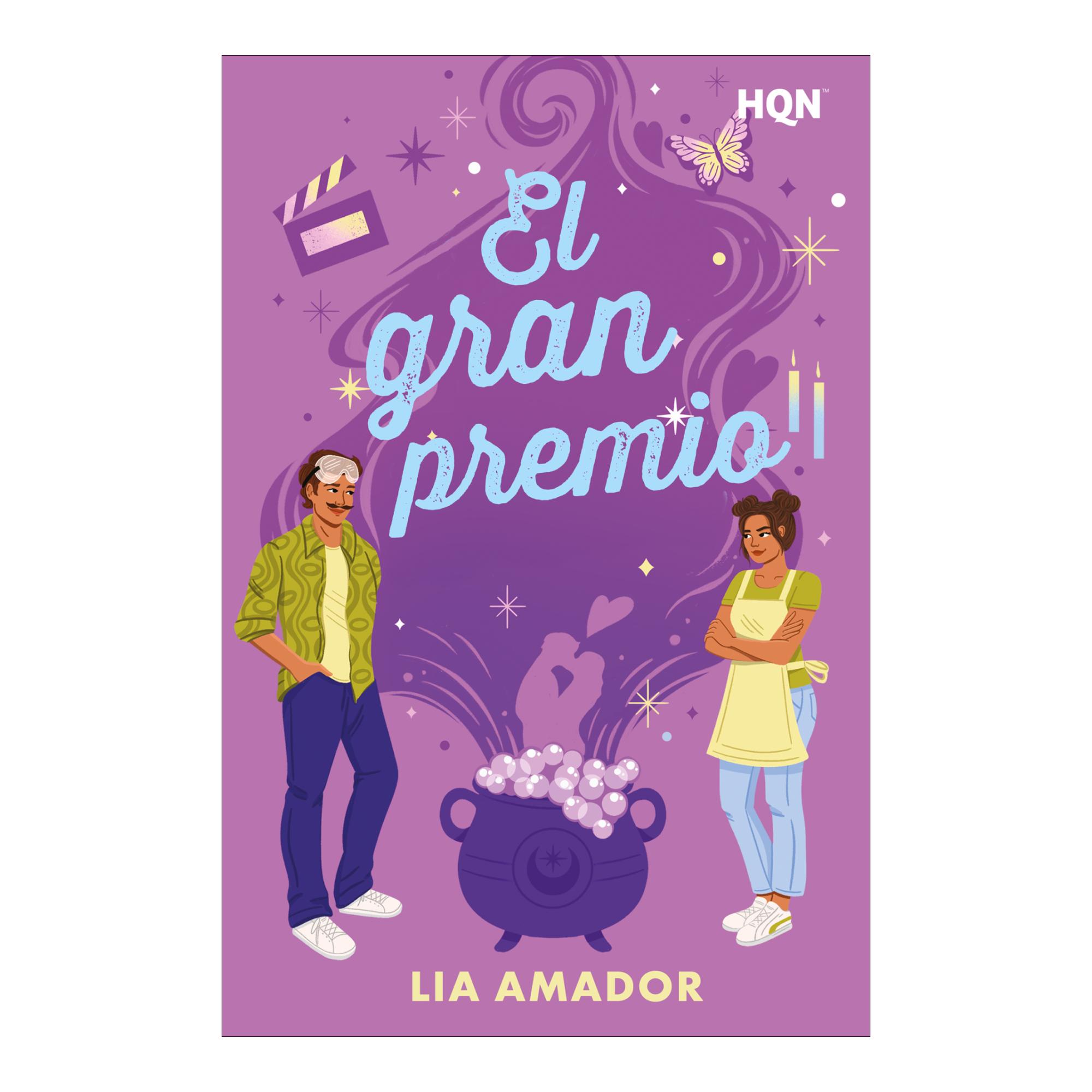 El gran premio: Una comedia romántica mágica con reality shows de hechizos, amor improbable y sabotaje de encantamientos en el c (Capa mole com abas) 1