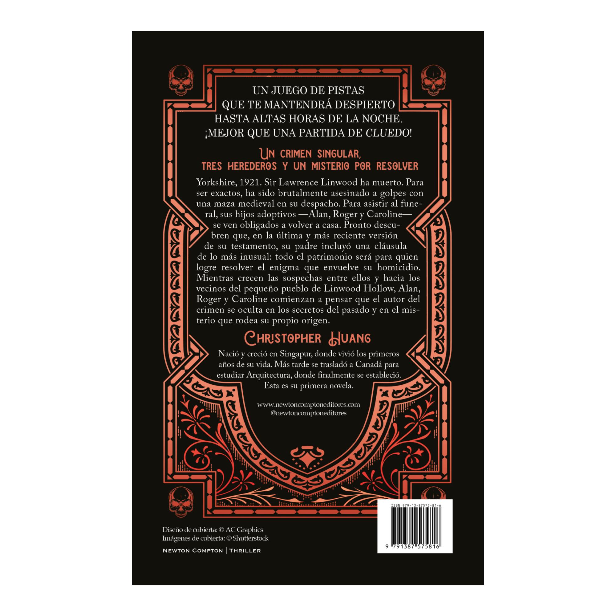 La extraña muerte de Sir Lawrence Linwood (Capa dura) 2