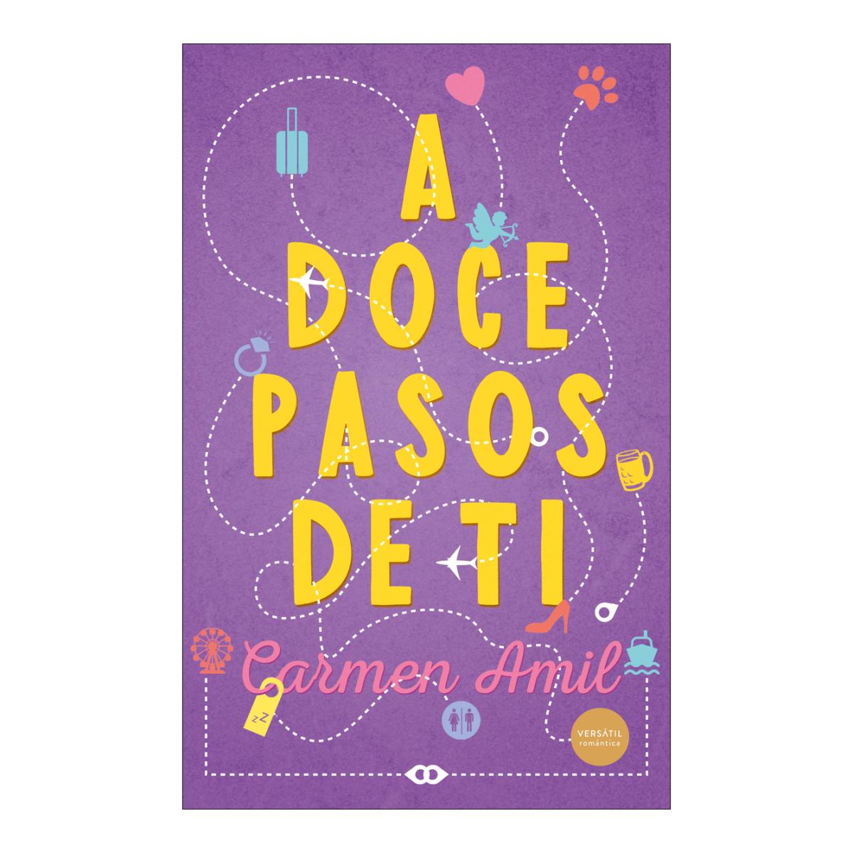 A doce pasos de ti (Capa mole com abas) 1