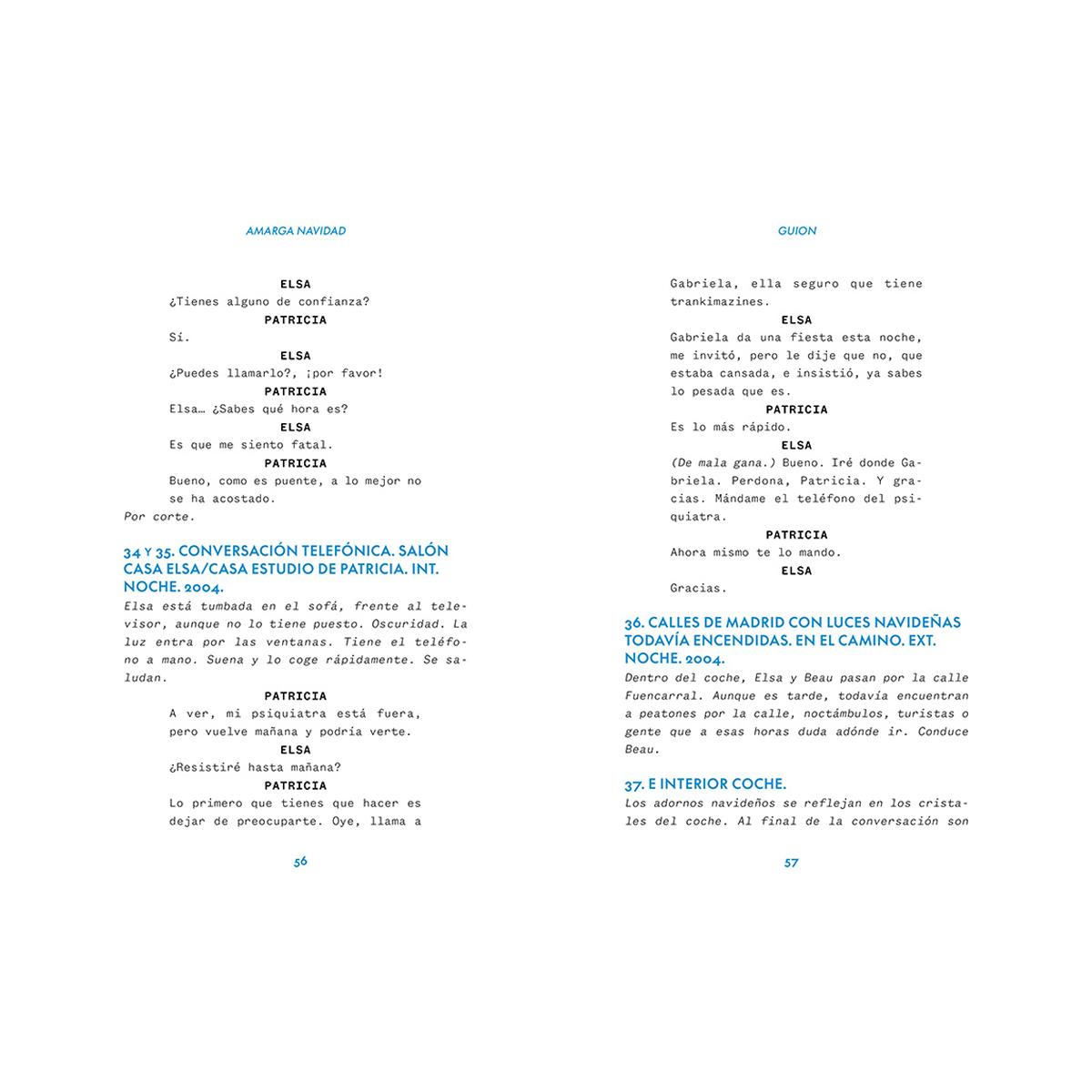 Amarga Navidad (guión) (Capa dura) 2