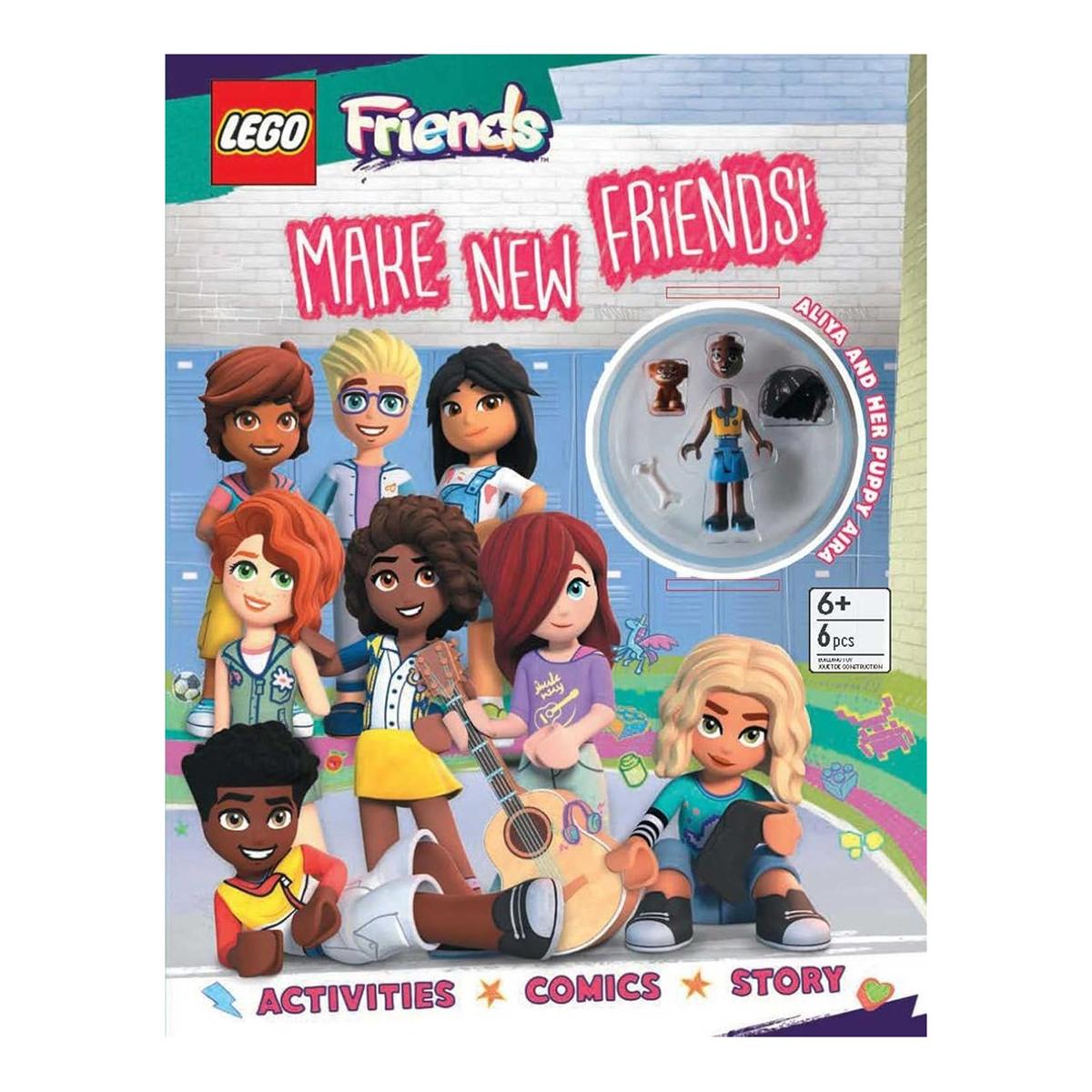 Lego friends make new friends activity book in 1