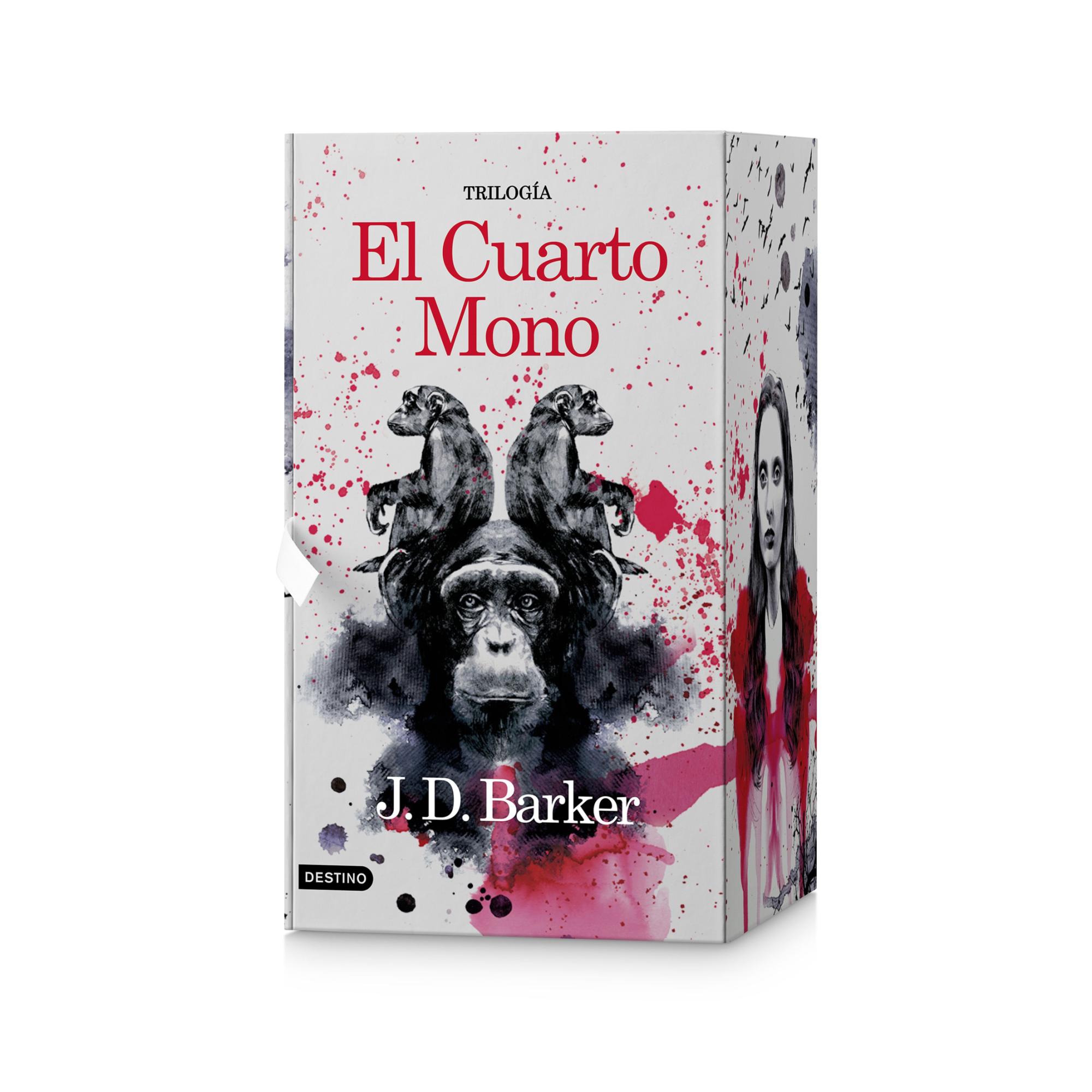 Imagem 0 de Cofre Trilogía El Cuarto Mono: (El Cuarto Mono + La quinta víctima + La sexta trampa) (Capa mole com abas)