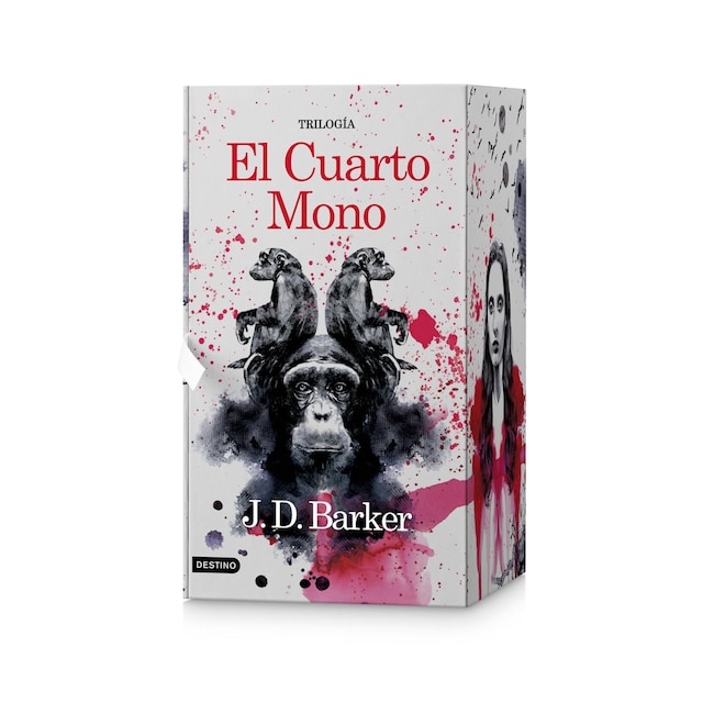 Imagem 0 de Cofre Trilogía El Cuarto Mono: (El Cuarto Mono + La quinta víctima + La sexta trampa) (Capa mole com abas)