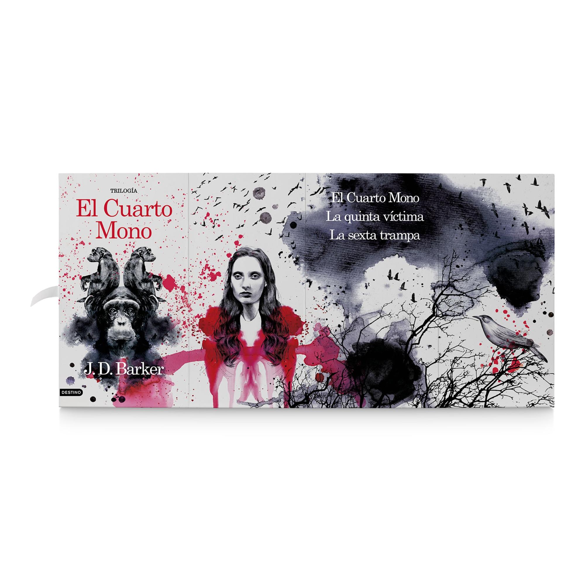 COFRE TRILOGÍA EL CUARTO MONO (Tapa blanda con solapas) 2