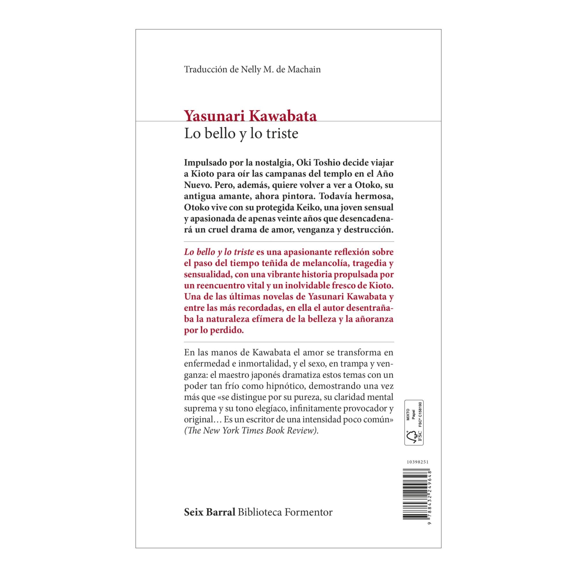 Lo bello y lo triste (Capa mole com abas) 2