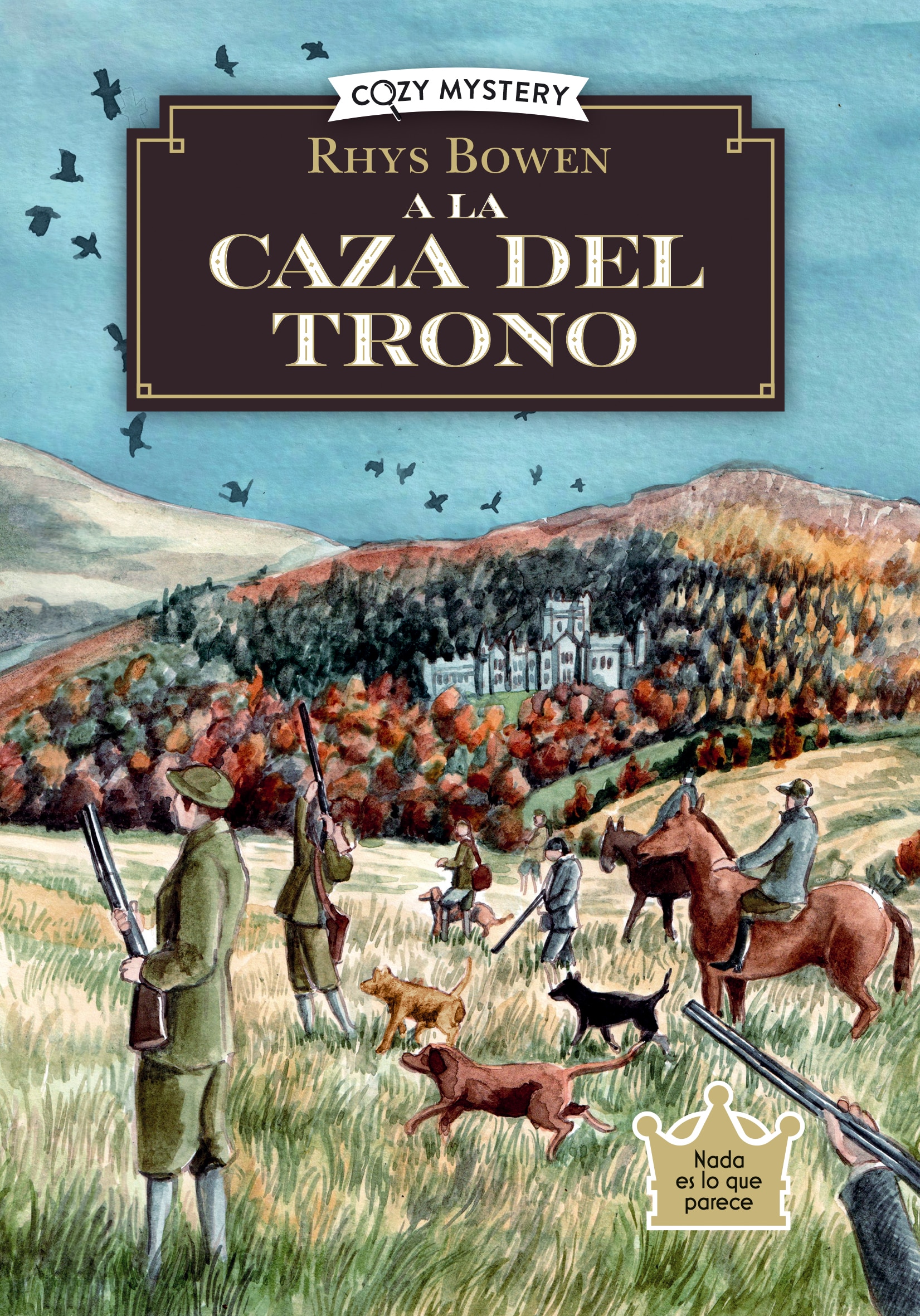 Imagem 0 de A la caza del trono (Cozy Mystery) (Capa mole)
