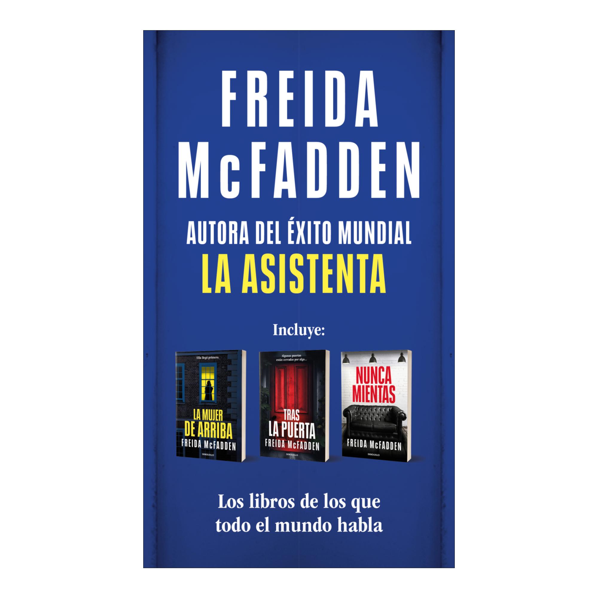 Pack Freida McFadden; La mujer de arriba | Tras la puerta | Nunca mientas (Bolsillo Tapa blanda) 3