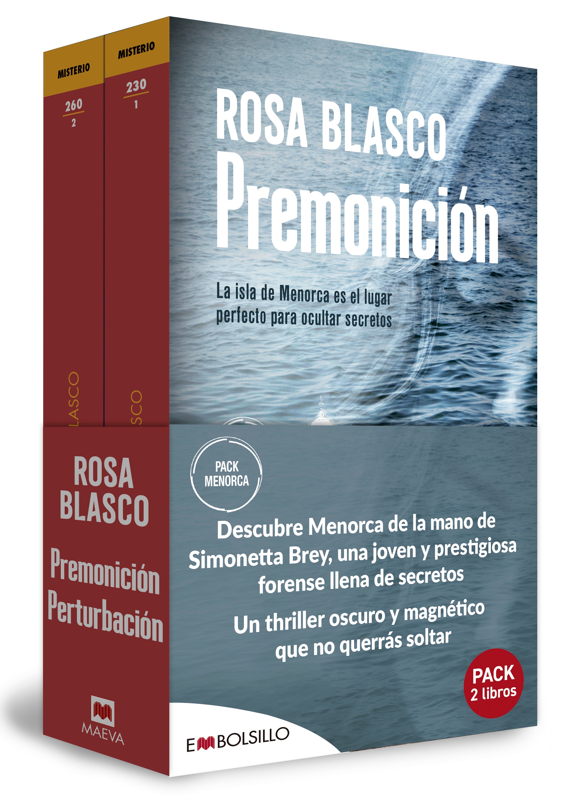 Imagem 0 de Pack Menorca: Premonición | Perturbación (Bolsillo Capa Mole)