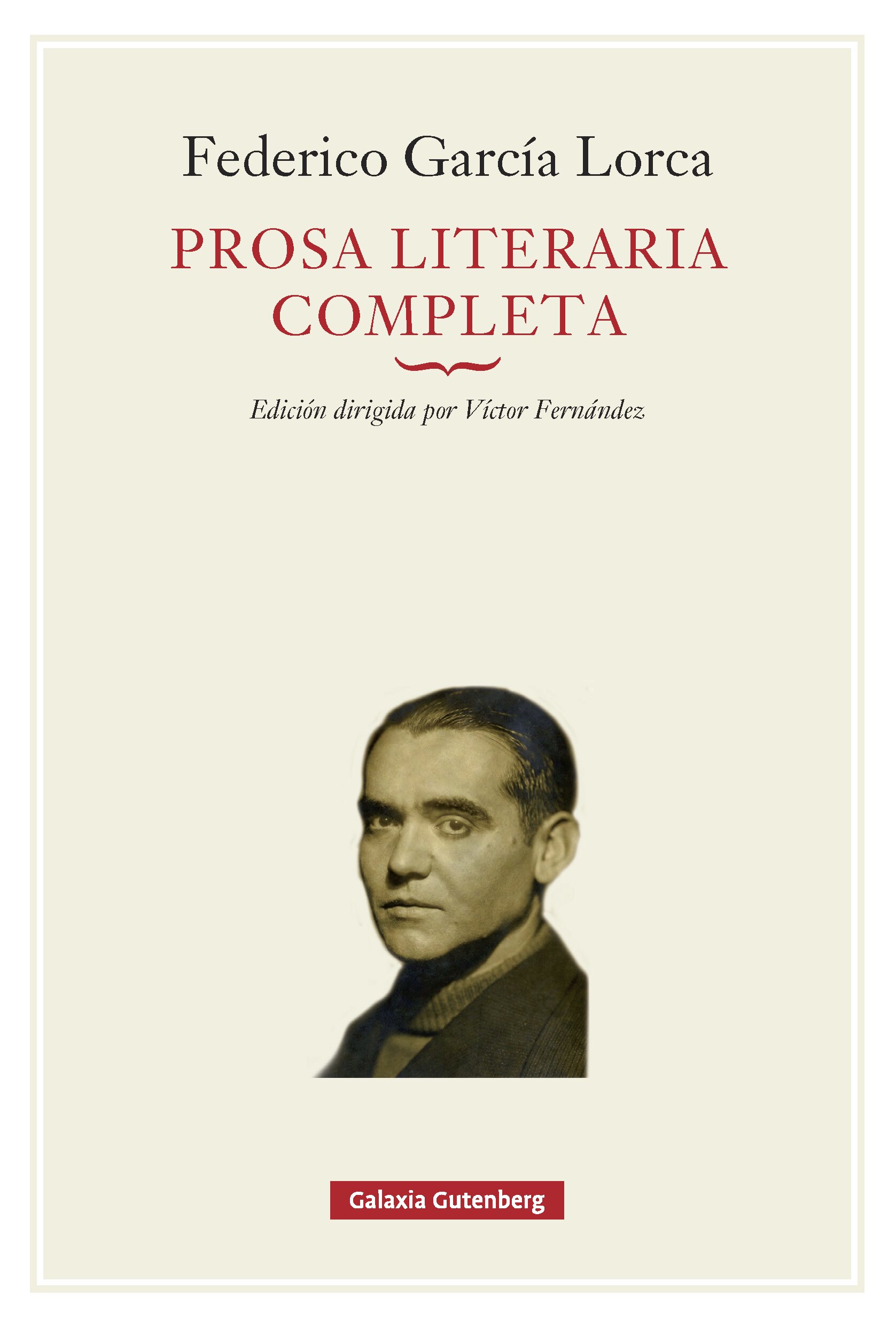 Imagem 0 de PROSA LITERARIA COMPLETA - GARCÍA LORCA (Capa Mole)