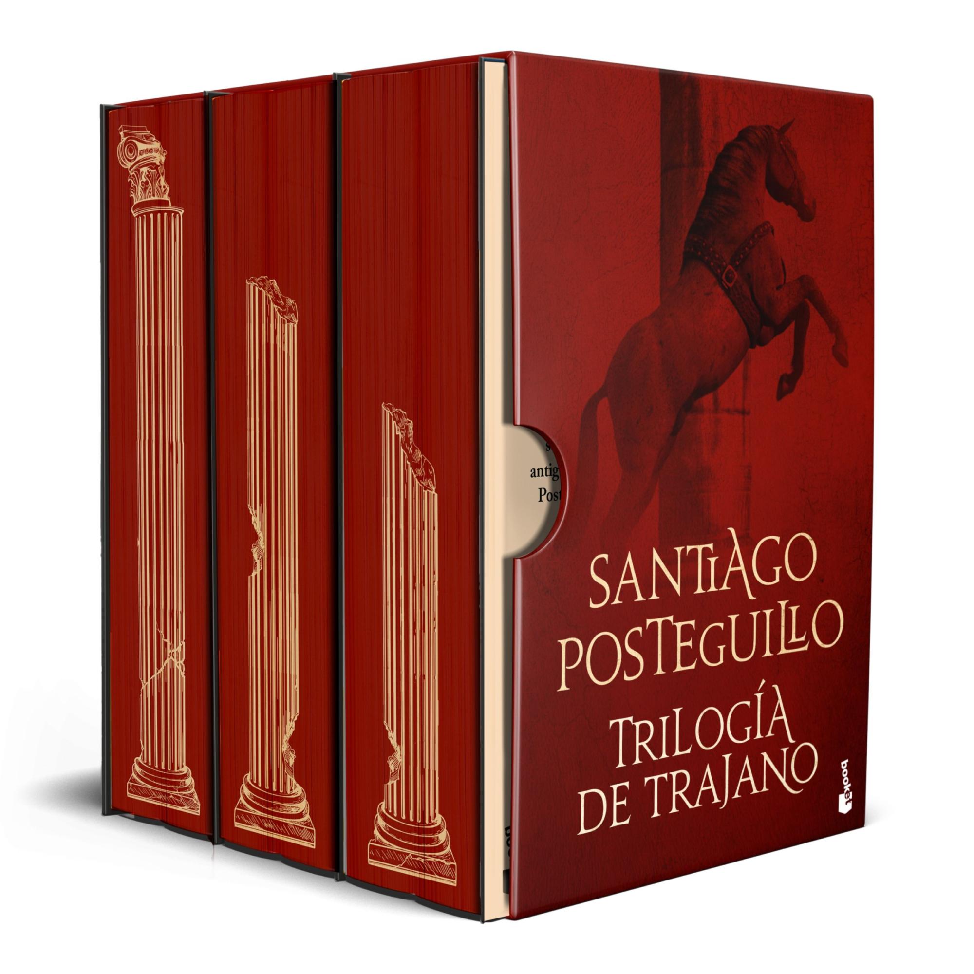 Imagen 1 de ESTUCHE TRILOGÍA DE TRAJANO. ED. CANTOS (Bolsillo Tapa dura)
