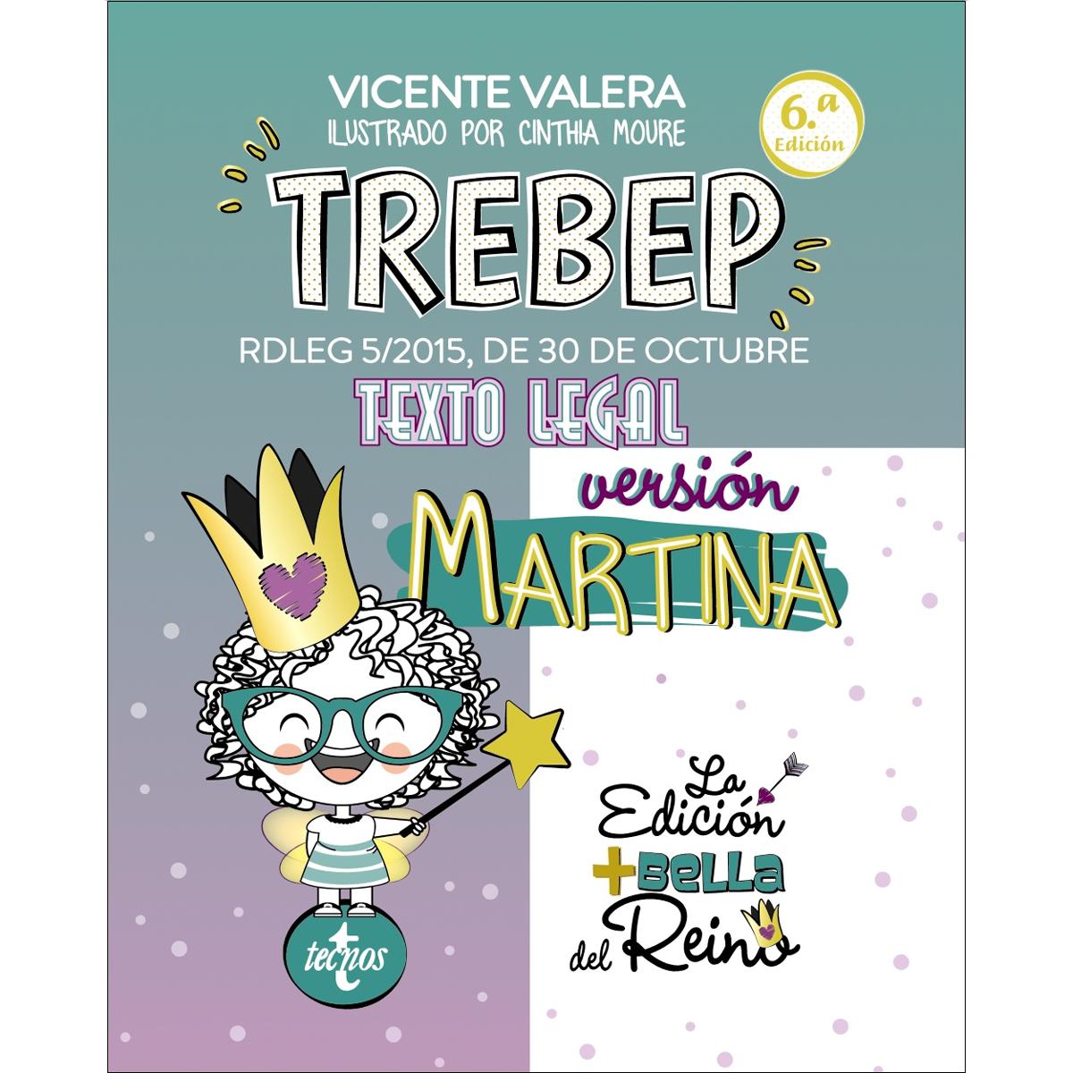 Imagem 0 de TREBEP versión Martina: RDLEG 5/2015, DE 30 DE OCTUBRE. TEXTO LEGAL