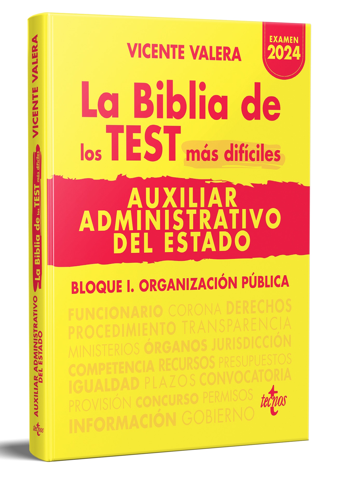 La BIBLIA de los Test más difíciles de Auxiliar Administrativo del Estado: Bloque I. Organización pública (Capa mole com abas) 3