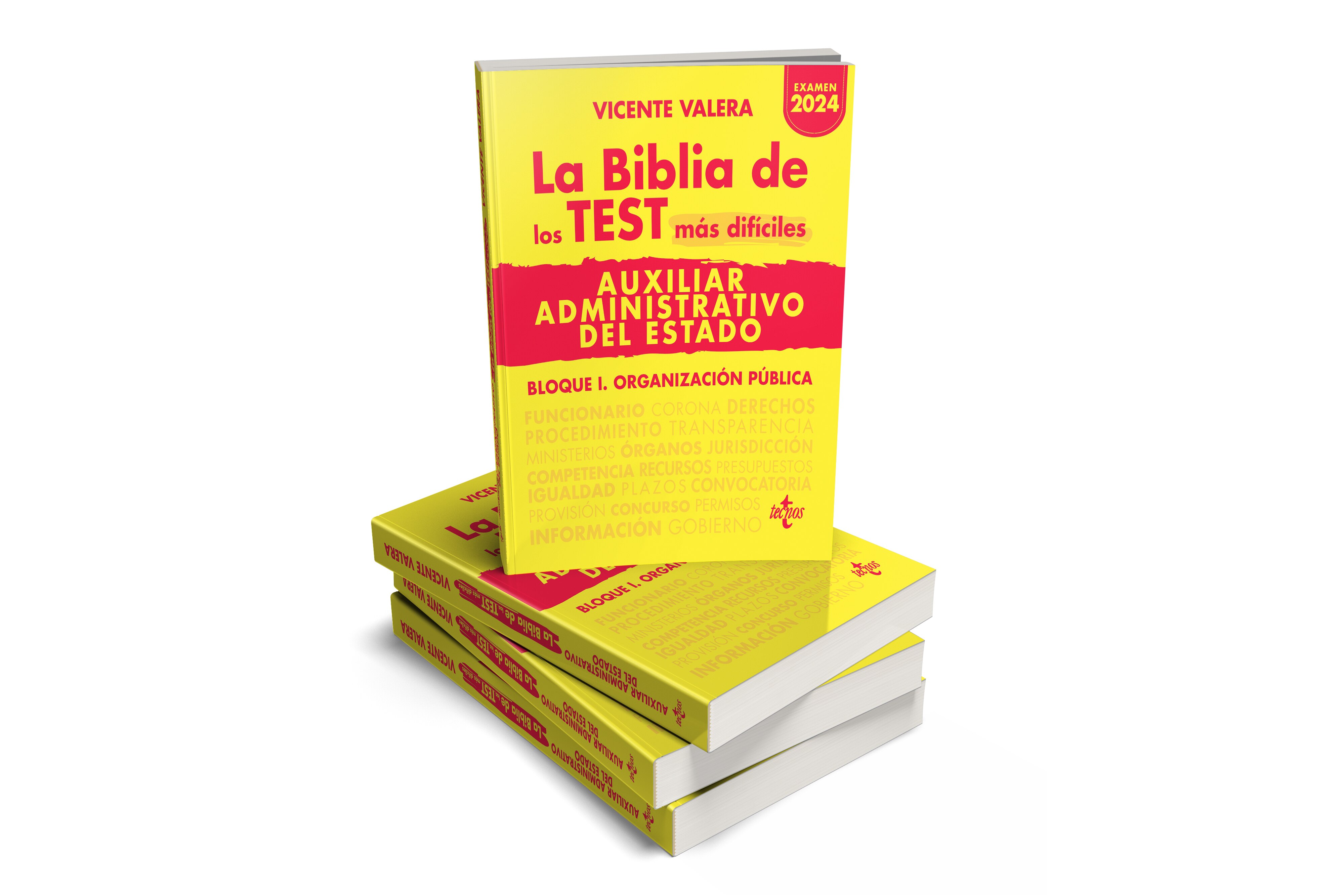La BIBLIA de los Test más difíciles de Auxiliar Administrativo del Estado: Bloque I. Organización pública (Capa mole com abas) 4