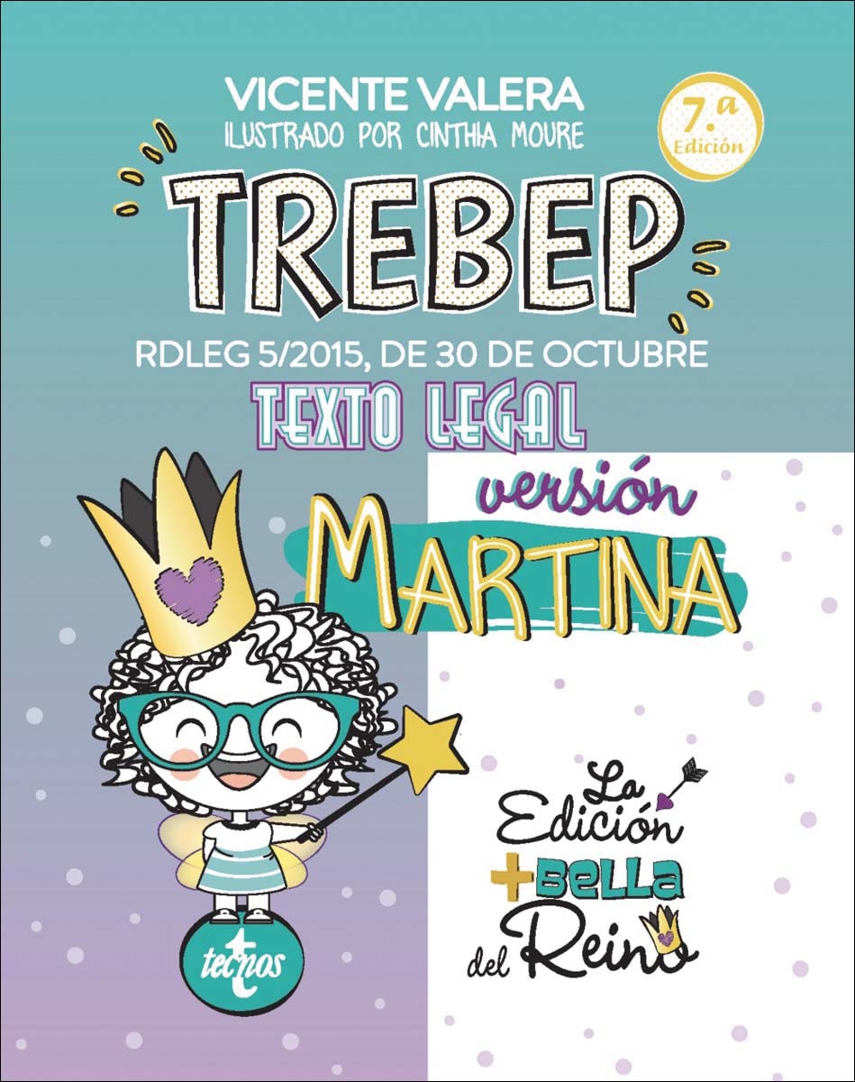 Imagen 0 de TREBEP versión Martina: RDLEG 5/2015, DE 30 DE OCTUBRE. TEXTO LEGAL