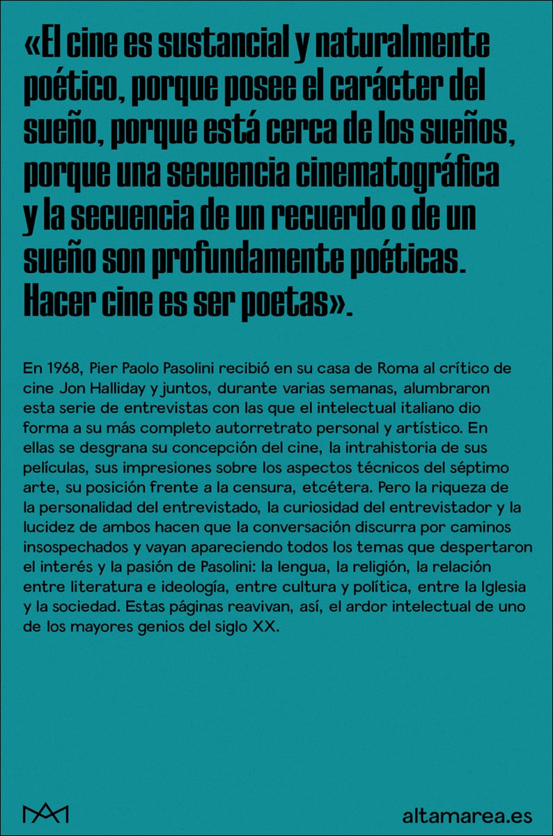 Pasolini según pasolini (Capa mole) 2