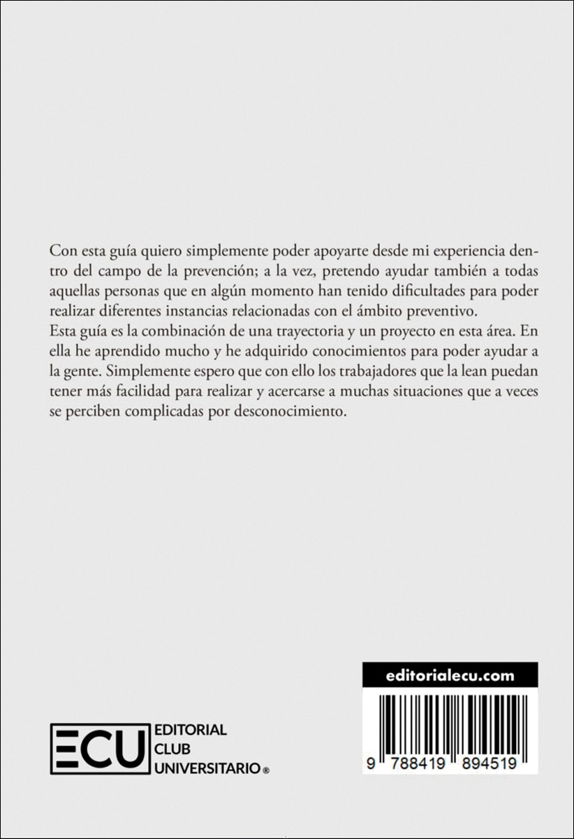Curso de prevención. Realización de instancias (Capa mole) 2