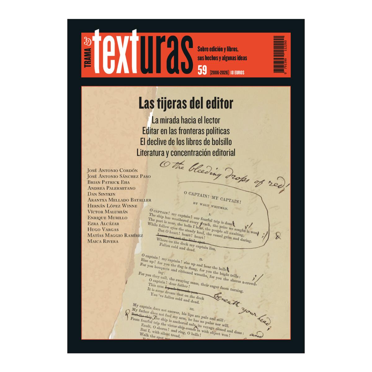 Imagem 0 de Texturas 59: las tijeras del editor