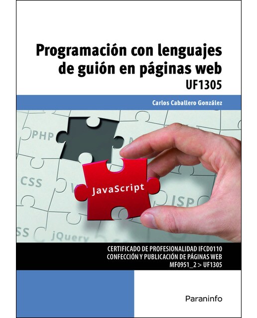 Programación con lenguajes de guión en páginas web(Tapa blanda) 1