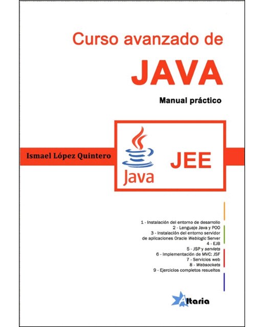 Imagem 0 de Curso avanzado de JAVA. JEE: Manual práctico (Capa mole)
