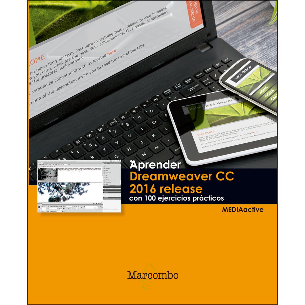 Aprender Dreamweaver CC release 2016 con 100 ejercicios prácticos (Capa mole) 1