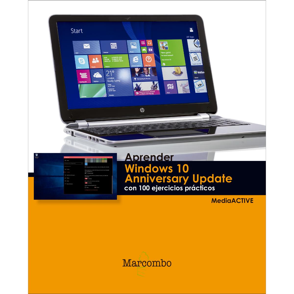 Imagem 0 de Aprender Windows 10 Anniversary Update con 100 ejercicios prácticos (Capa mole)