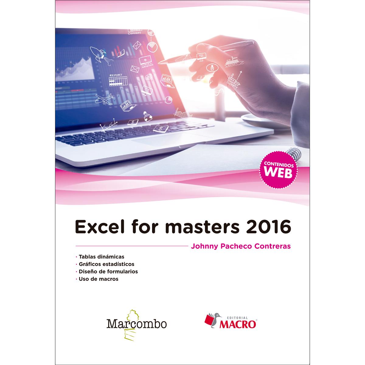 Imagem 0 de Excel for masters 2016(Tapa blanda)