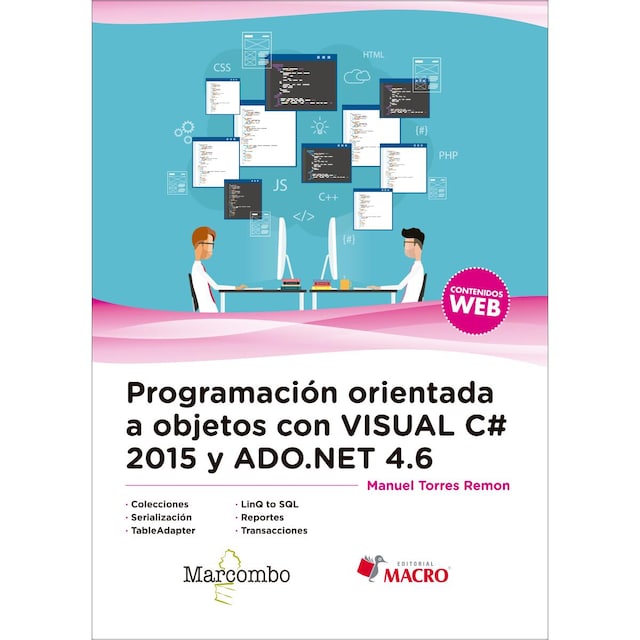 Imagem 0 de Programación orientada a objetos con Visual C# 2015 y ADO.NET 4.6 (Capa mole)