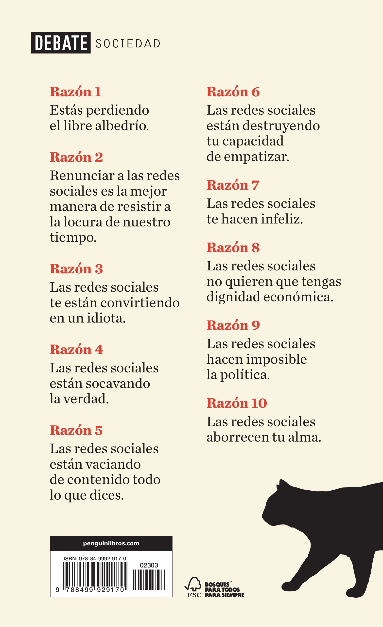 Diez razones para borrar tus redes sociales de inmediato(Tapa blanda) 2