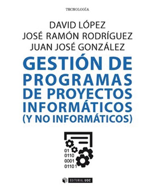 Imagem 0 de Gestión de programas de proyectos informáticos (y no informáticos) (Capa mole com abas)